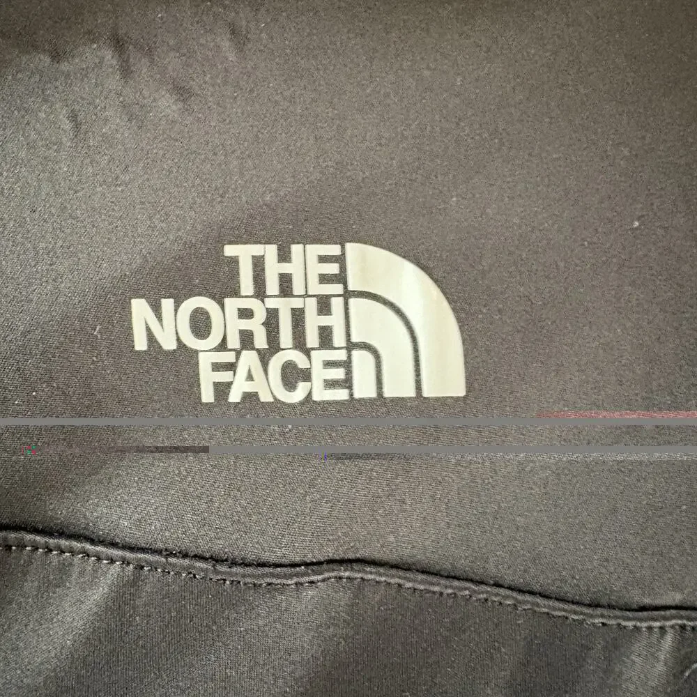 North Face Windstopper Jacket Men's XL Black Softshell Full Zip Outdoor NF00CVA5